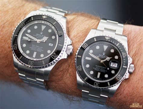 rolex submariner vs rolex sea dweller|rolex submariner deepsea dweller.